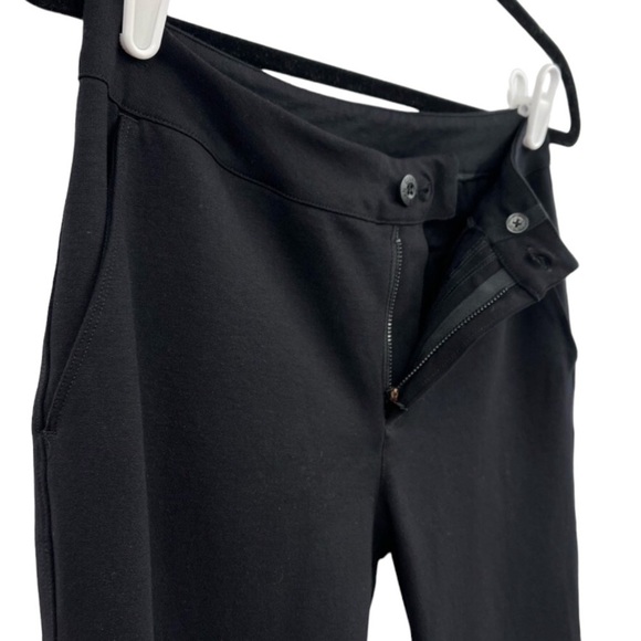 American Giant Womens Cigarette Leg Ponte Pants in Black Size 4 - Picture 7 of 9